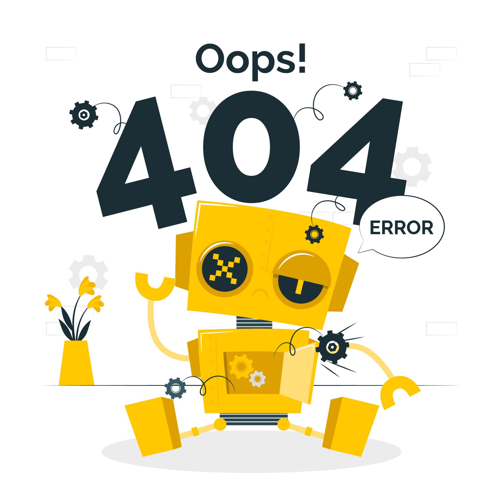 Error page 404
